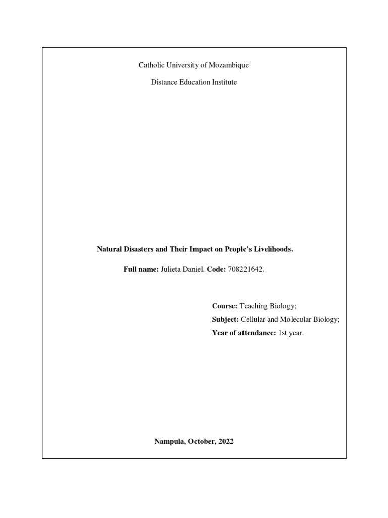 Natural Disasters Pdf Cyclone Tropical Cyclones