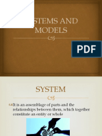 Systems and Models
