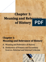 Chapter1 Meaningandrelevanceofhistory 210730013348