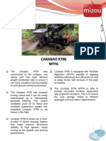 Carabao X700 MTFA Tractor