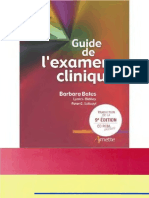 Guide de l'Examen Clinique - Barbara Bates