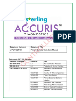 Primary Sample Collection Manual - English - Iss. 02 - Rev.01