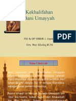 Sejarah Kholifah Bani Umayyah