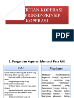 Pengertian Dan Prinsip Koperasi