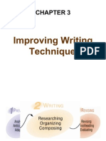 Improving Writing Techniques
