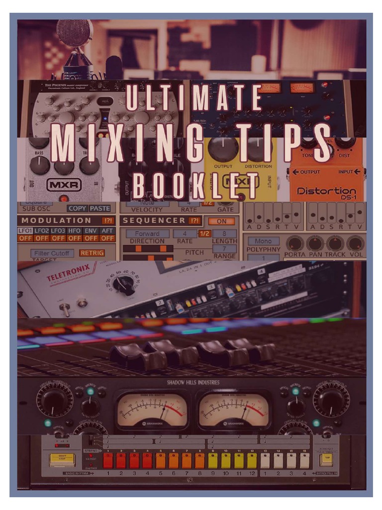 Ultimate Mixing Tips Booklet Ebook. PDF