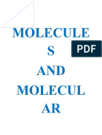 Molecule S AND Molecul AR