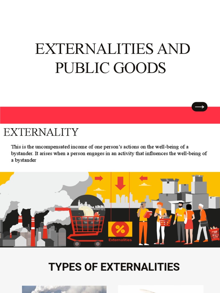 Externalities Pdf Externality Goods