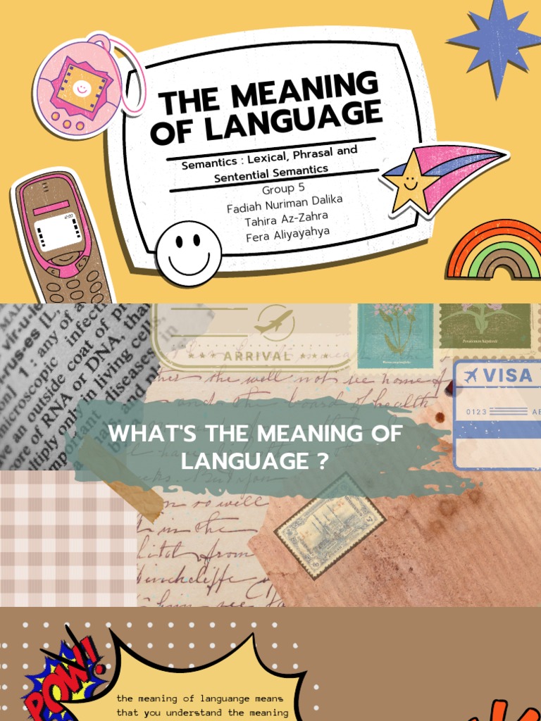 Understanding Language Meaning and Semantics | PDF | Lexicon | Word