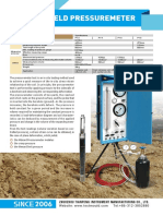 FIELD PRESSUREMETER New PDF