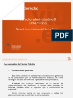 Tema 4. Contratos Sector Público) PDF