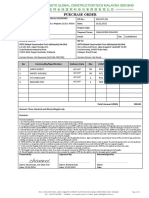 Purchase Order Materials Internal Approval Sheet