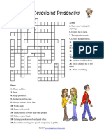 Personalitycrossword