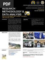 Research Methodology & Data Analysis - Brochure