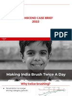 TRANSCEND - Making India Brush Twice A Day