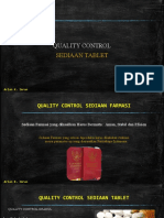 Quality Control Sediaan Tablet