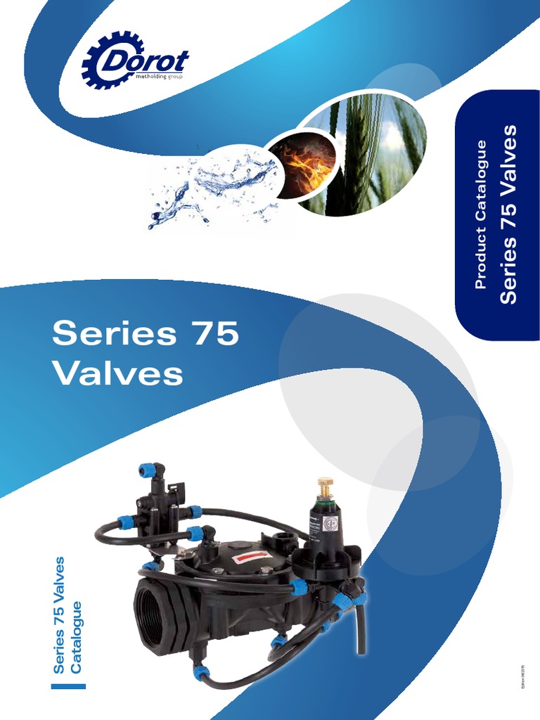 Válvulas Dorot Serie 75: Catálogo 2015 | PDF | Tecnología