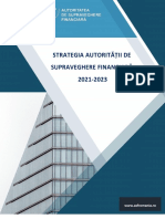 Strategia Autorității de Supravechere Financiara 2021-2023