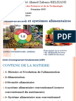 Cours Alimentation Syst - Alimentaire