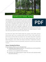 Materi Teknologi Hasil Hutan