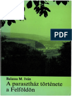 Balassa M. Iván A parasztház története a Felföldön (Miskolc, 1994)