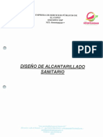 Diseño de Alcantarillado Sanitario