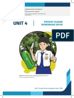 Buku Guru Prakarya Pengolahan - Prakarya Pengolahan: Produk Olahan Nonpangan Sayur Panduan Khusus Guru SMP Kelas 7 Unit 4 - Fase D