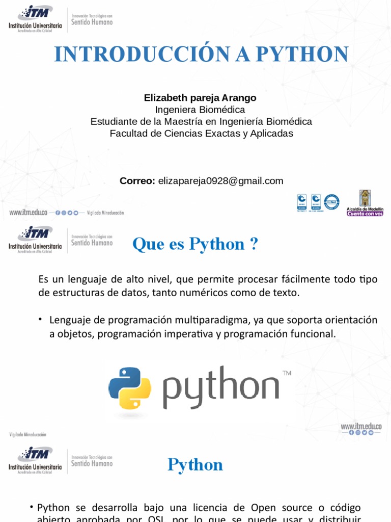 Clase de Python | PDF