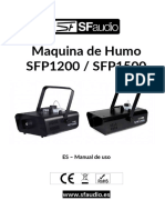 Manual Máquina de Humo 1200W - SFP1200