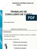 Metodologia TCC FUPAC