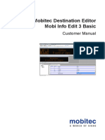 Mobitec Destination Editor Mobi Info Edit 3 Basic