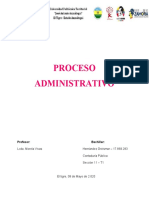 Informe Procesos Administrativos