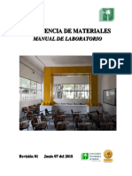 Manual de Laboratorio Resistencia de Materiales