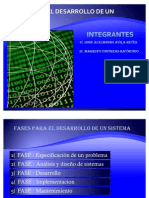 Fases para El Desarrollo de Un Sistema