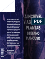 STEFANO Mancuso. a Incrível Viagem Das Plantas - Livro Do Mês