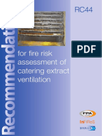 RC44 - Fire Risk Assessment of Catering Extract Ventilation