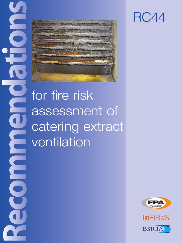 RC44 Fire Risk Assessment of Catering Extract Ventilation PDF