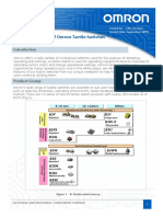 Four Key Features Omron Tactile Switches