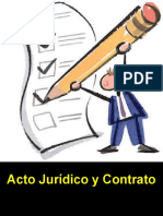 Contratos y obligaciones: Elementos esenciales del acto jurídico y clasificación de contratos