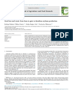 Food Loss and Waste From Farm To Gate in Brazilian Soybean Production