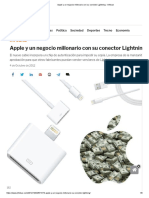 Apple y Un Negocio Millonario Con Su Conector Lightning - Infobae