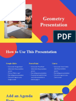 Geometric Math Creative Presentation