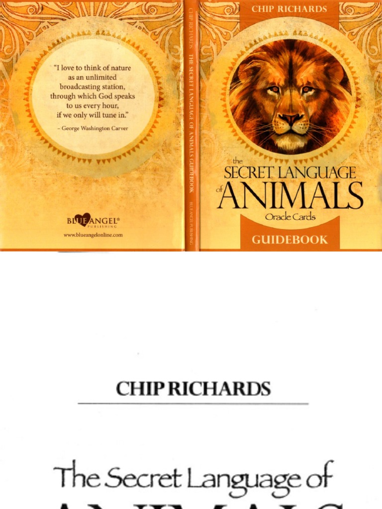 Secret Language Animals PDF