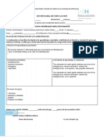 PLAN A ENTREGAR Español II RECUPERACION de Honduras