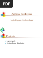 9 - C Predicate Logic - Logic Agents