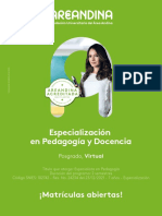 AF BrochureDigital EspecPedagogiaDocencia PosgPres Virtual2022ABRIL