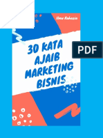 30 Kata Ajaib Marketing Bisnis