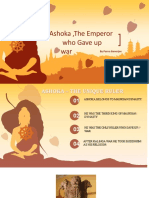 Ashoka's Conversion to Buddhism After the Kalinga War