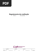 Regulamento CREDITACAO