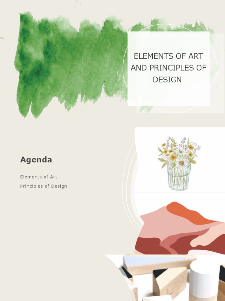 Elements of Art and Principles of Design | PDF | Color | Hue